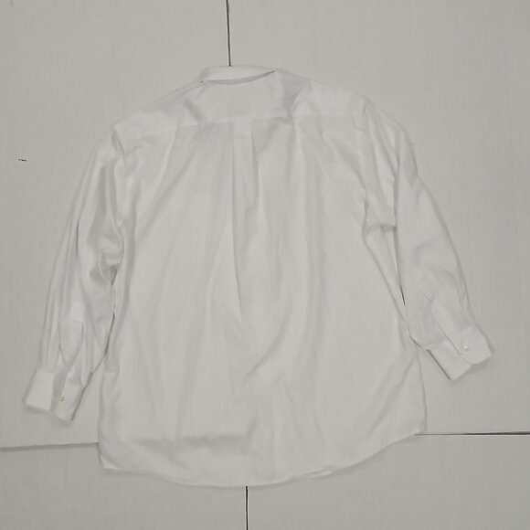 U.S Polo Assn White Shirt Wrinkle free men's Long Sleeve button Shirt Size XL. - Picture 11 of 14